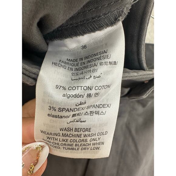 Tasso Elba Mens Twill Stretch Gray Classic Kettle Shorts Size 36W - Picture 5 of 11